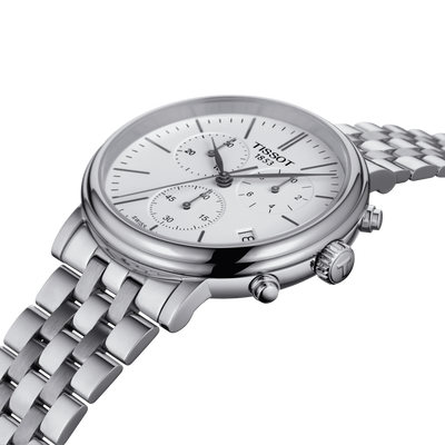 Tissot T-Classic White Dial Men 41mm