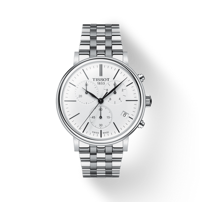 Tissot T-Classic White Dial Men 41mm