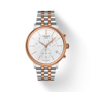 Tissot T-Classic Carson White Dial Men 41mm