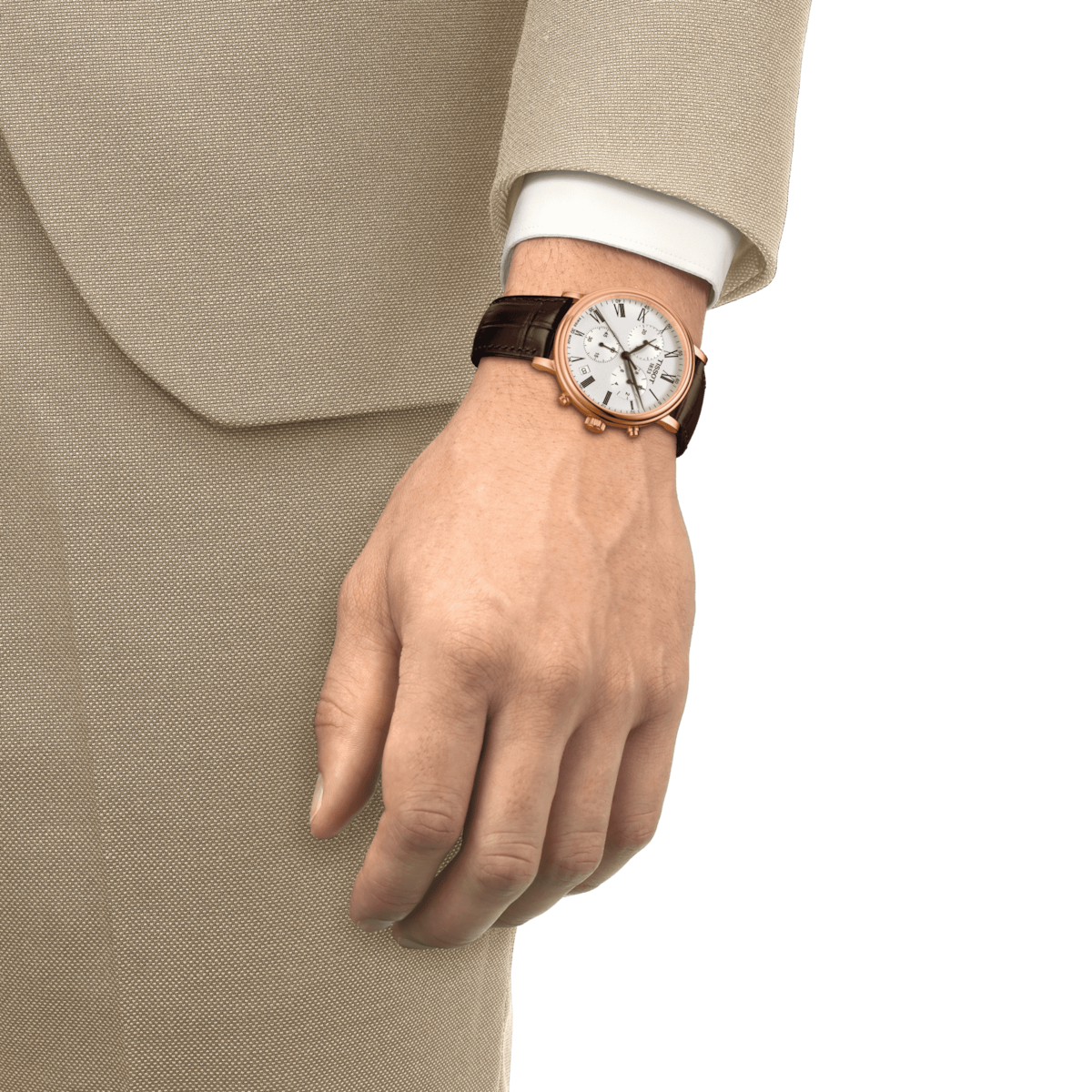 Tissot T-Classic Silver Dial Men 41mm