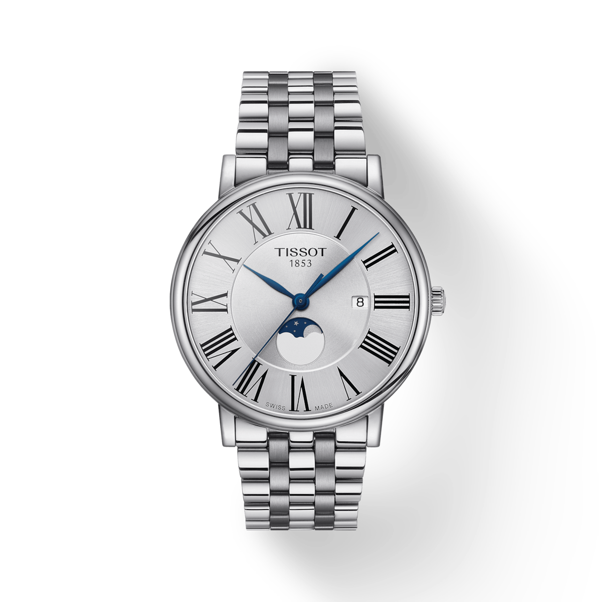 Tissot T-Classic Silver Dial Men 40mm