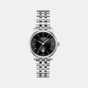 Carson Women Automatic Black Dial Analog Stainless Steel Watch T1222071105100