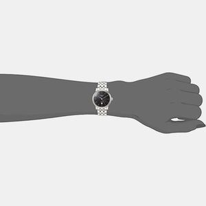 Carson Women Automatic Black Dial Analog Stainless Steel Watch T1222071105100