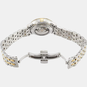 Carson Women Automatic Silver Dial Analog Stainless Steel Watch T1222072203100