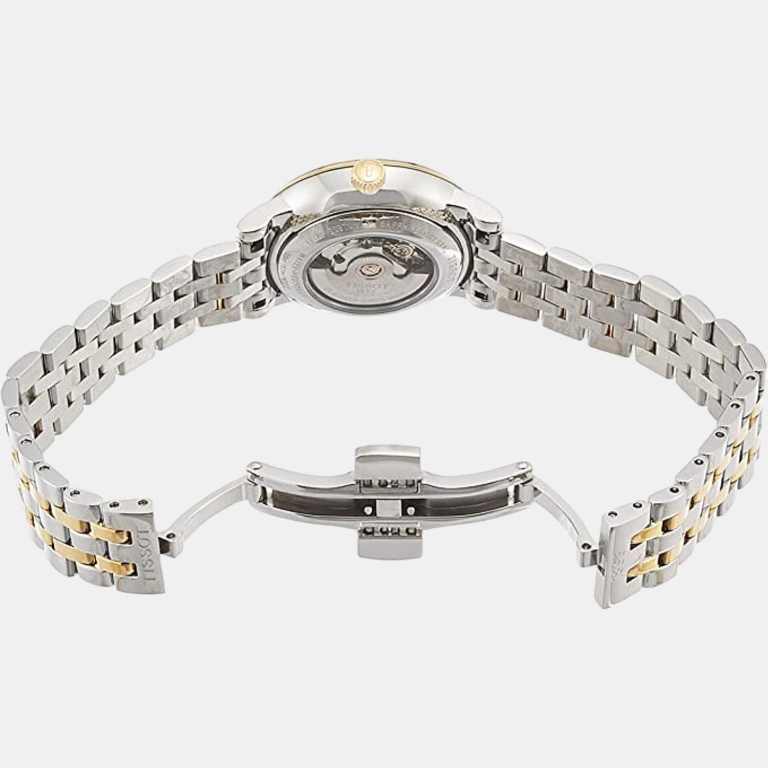 Carson Women Automatic Silver Dial Analog Stainless Steel Watch T1222072203100