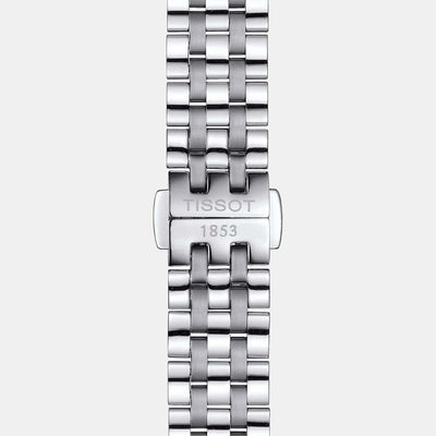 Carson Women Quartz Silver Dial Analog Stainless Steel Watch T1222101103300
