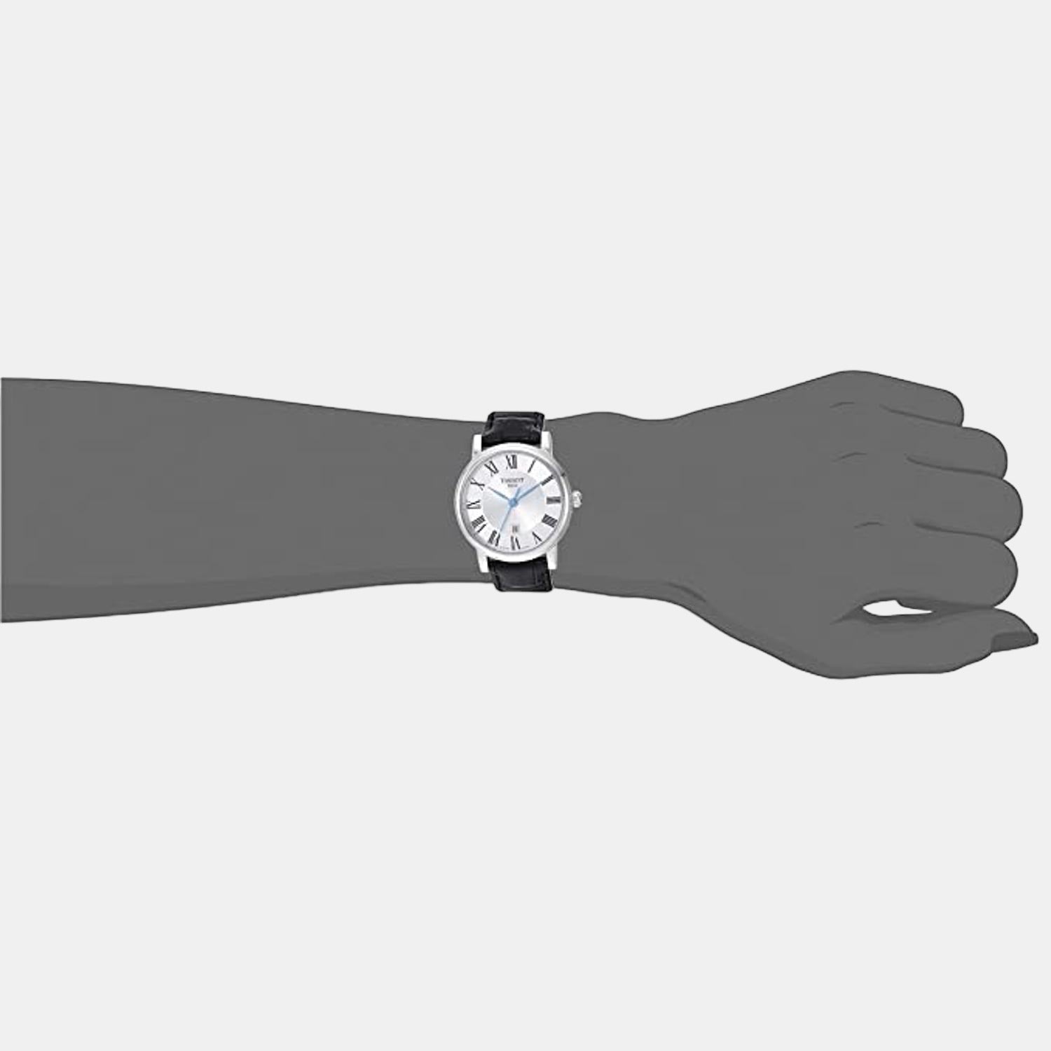 Carson Men Analog Leather Watch T1222101603300
