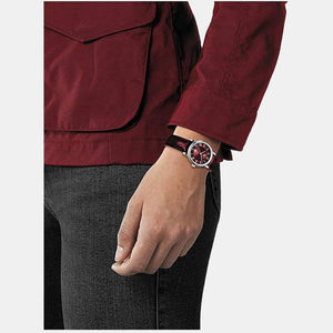 Carson Men Analog Leather Watch T1222101637300