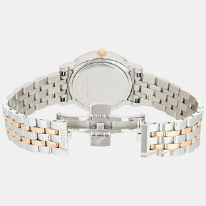Carson Women Quartz Silver Dial Analog Stainless Steel Watch T1222102203301