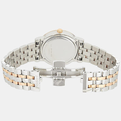 Carson Women Quartz Silver Dial Analog Stainless Steel Watch T1222102203301
