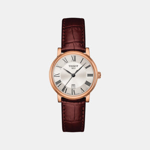Carson Women Analog Leather Watch T1222103603300