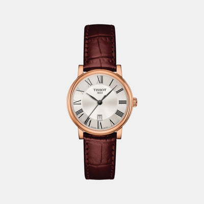Carson Women Analog Leather Watch T1222103603300