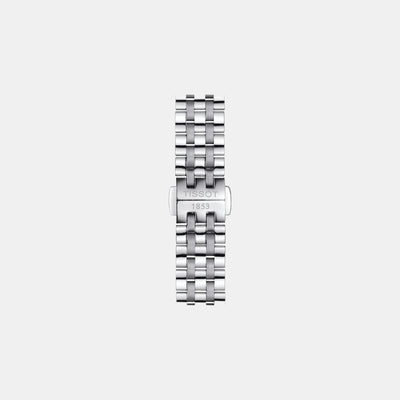 Carson Women Quartz Silver Dial Analog Stainless Steel Watch T1222231103300