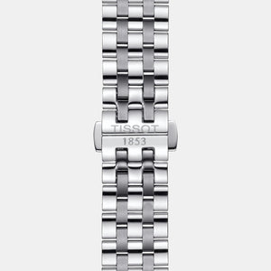 Carson Men Automatic Silver Dial Analog Stainless Steel Watch T1224071103100