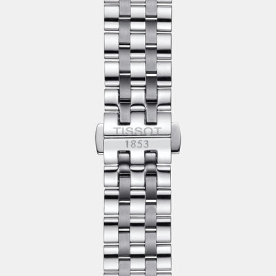 Carson Men Automatic Silver Dial Analog Stainless Steel Watch T1224071103100
