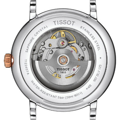 Tissot T-Classic Carson Premium Powermatic 80 Silver Dial Men 40mm T1224072203300