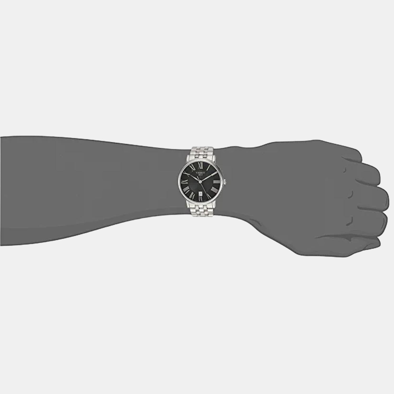 Carson Unisex Analog Stainless Steel Watch T1224101105300