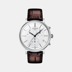 Carson Men Chronograph Leather Watch T1224171601100