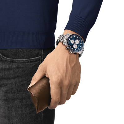 Tissot T-Sport Blue Dial Men 45.5mm