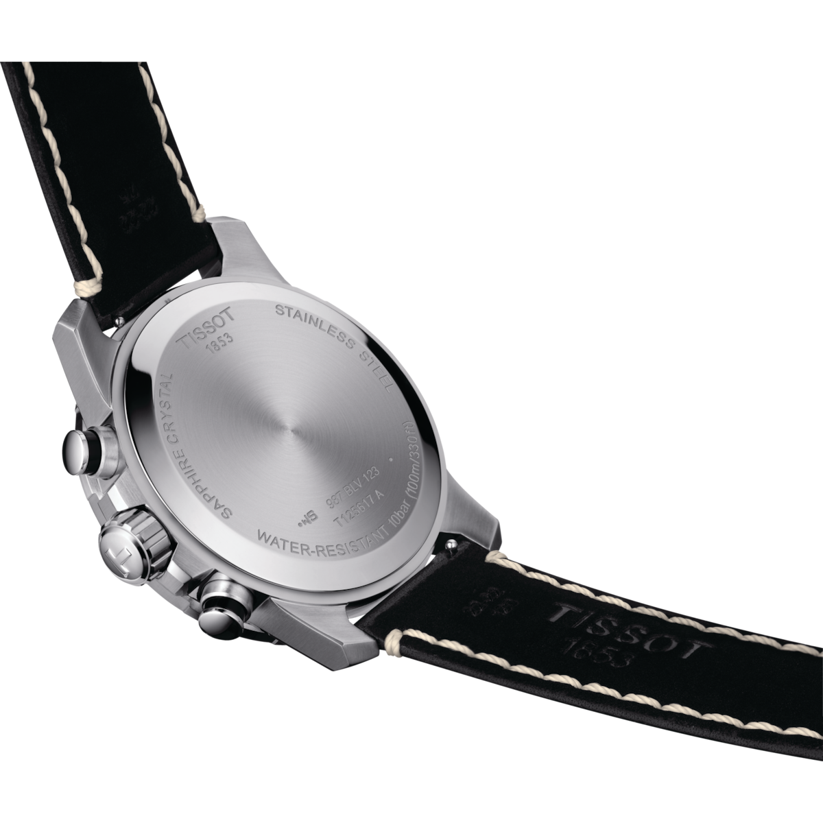Tissot T-Sport Black Dial Men 45.5mm