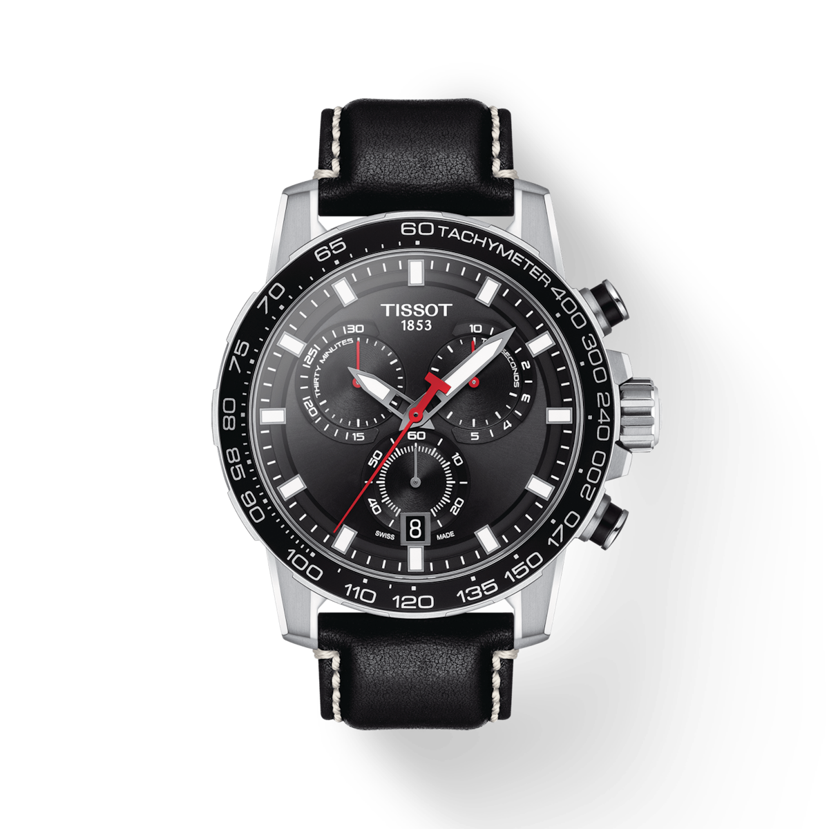 Tissot T-Sport Black Dial Men 45.5mm
