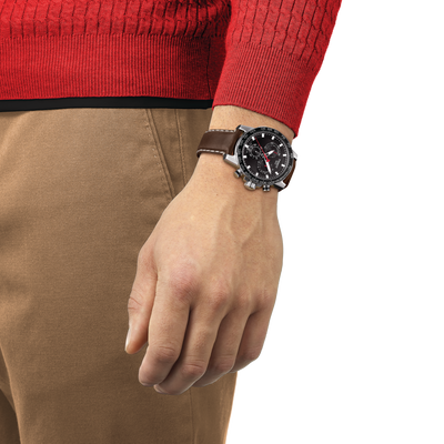 Tissot T-Sport Black Dial Men 45.5mm