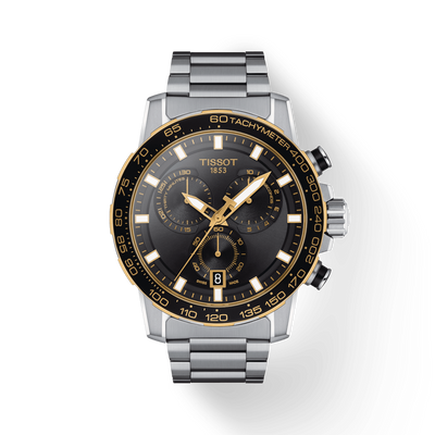Tissot T-Sport Black Dial Men 45.5mm