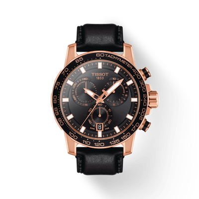 Tissot T-Sport Black Dial Men 45.5mm
