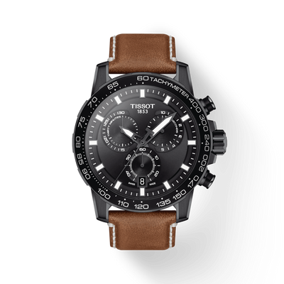 Tissot T-Sport Black Dial Men 45.5mm