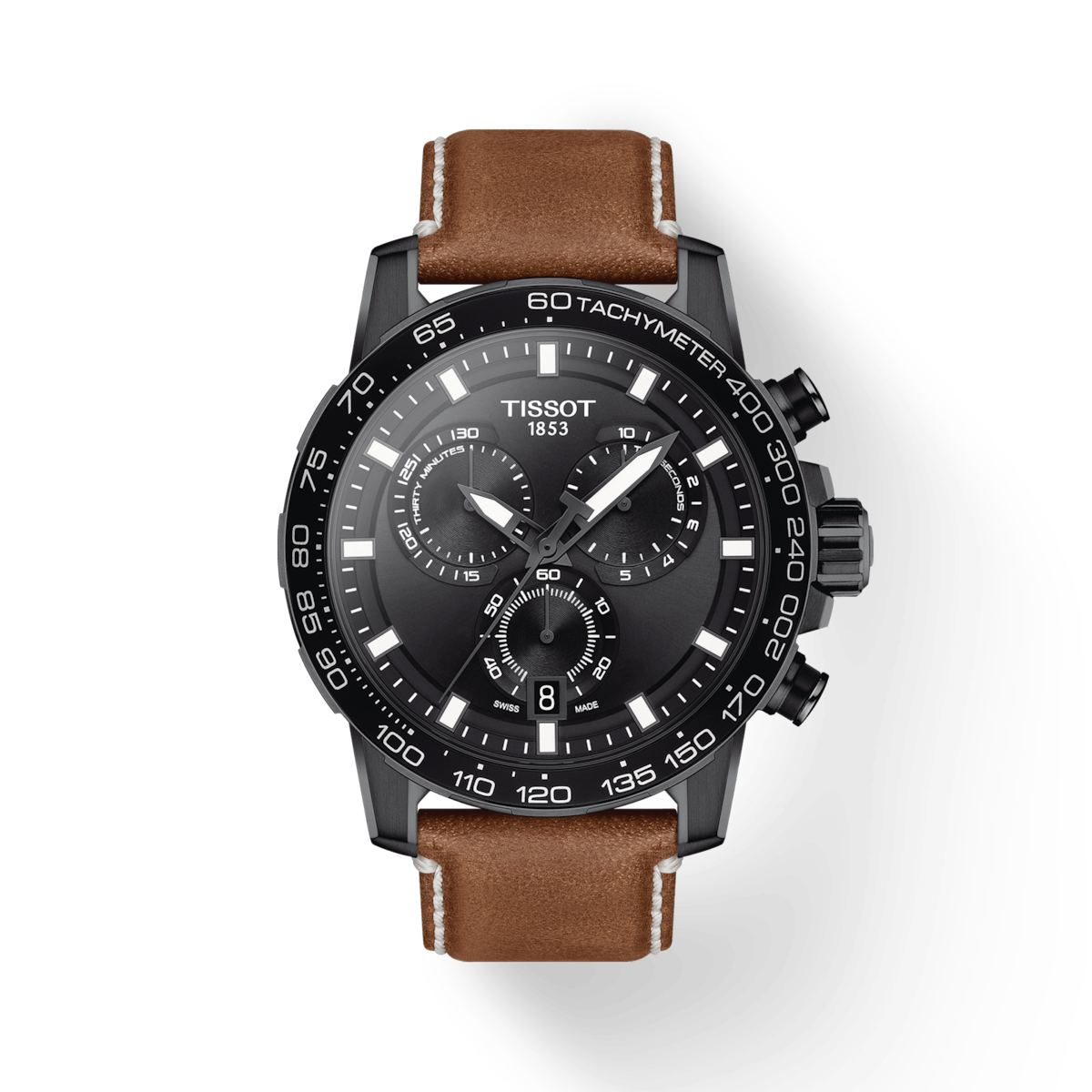 Tissot T-Sport Black Dial Men 45.5mm