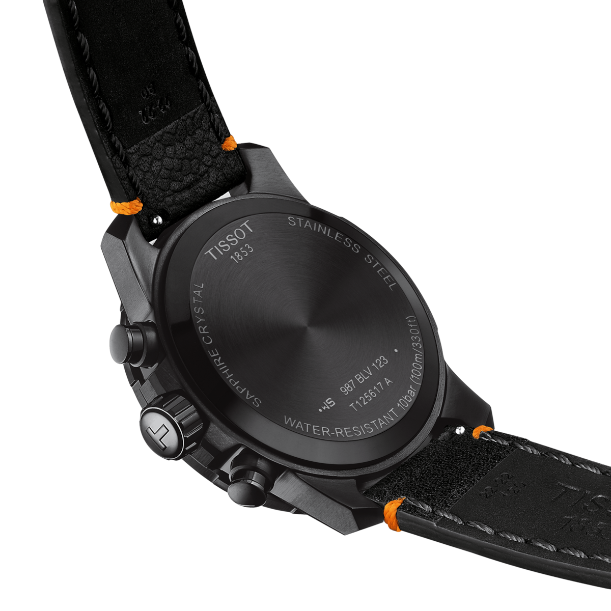 Tissot T-Sport Graded Grey & Black Dial Men 45.5mm