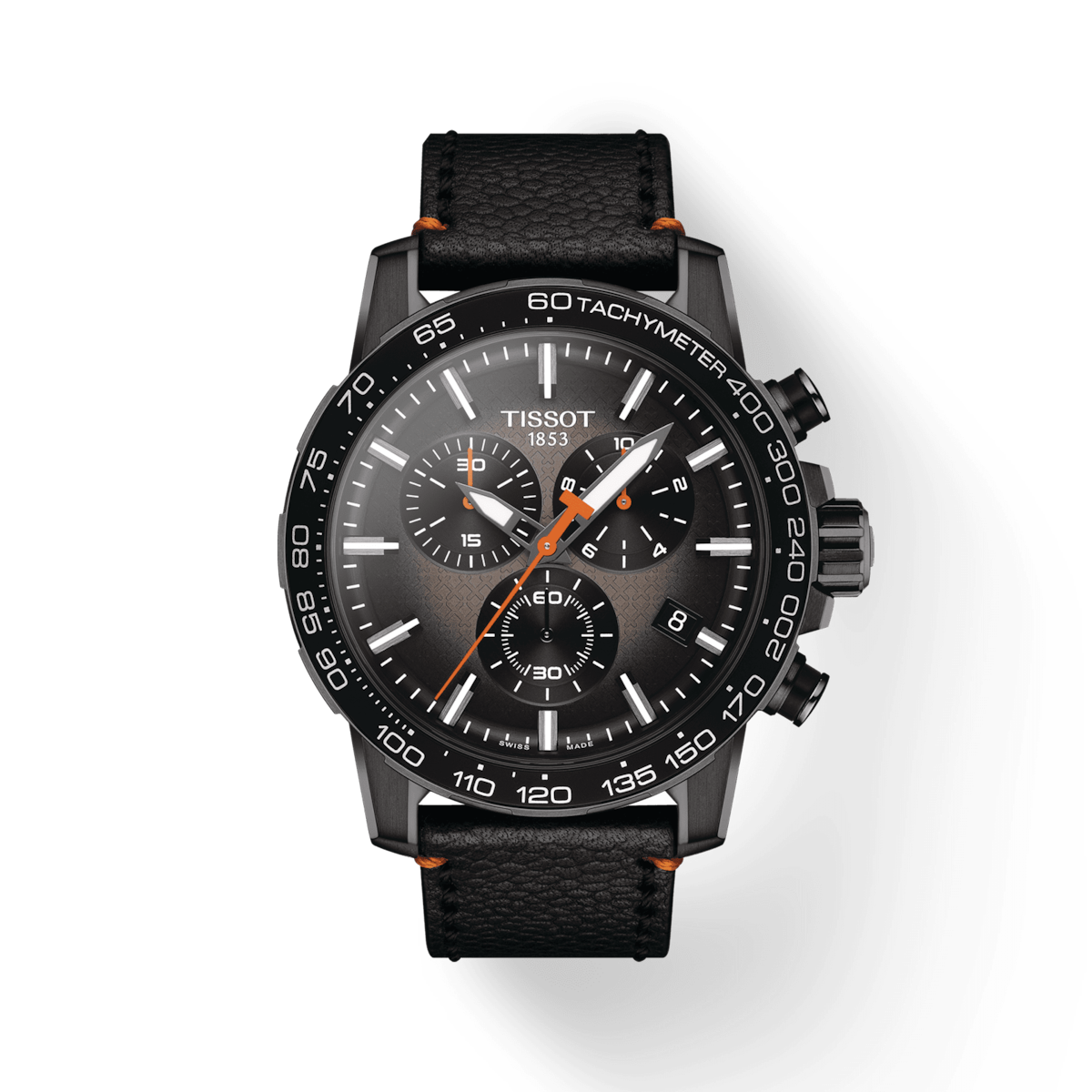 Tissot T-Sport Graded Grey & Black Dial Men 45.5mm