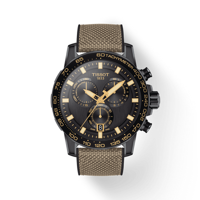 Tissot T-Sport Black Dial Men 45.5mm