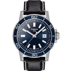 Tissot T-Sport Supersport Blue Dial Men 44mm T1256101604100