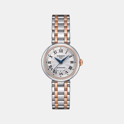 Bellissima Women Automatic White Dial Analog Stainless Steel Watch T1262072201300