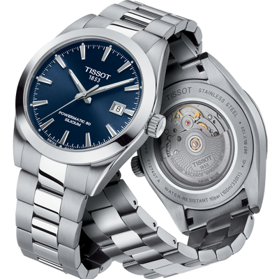 Tissot T-Classic Blue Dial Men 40mm