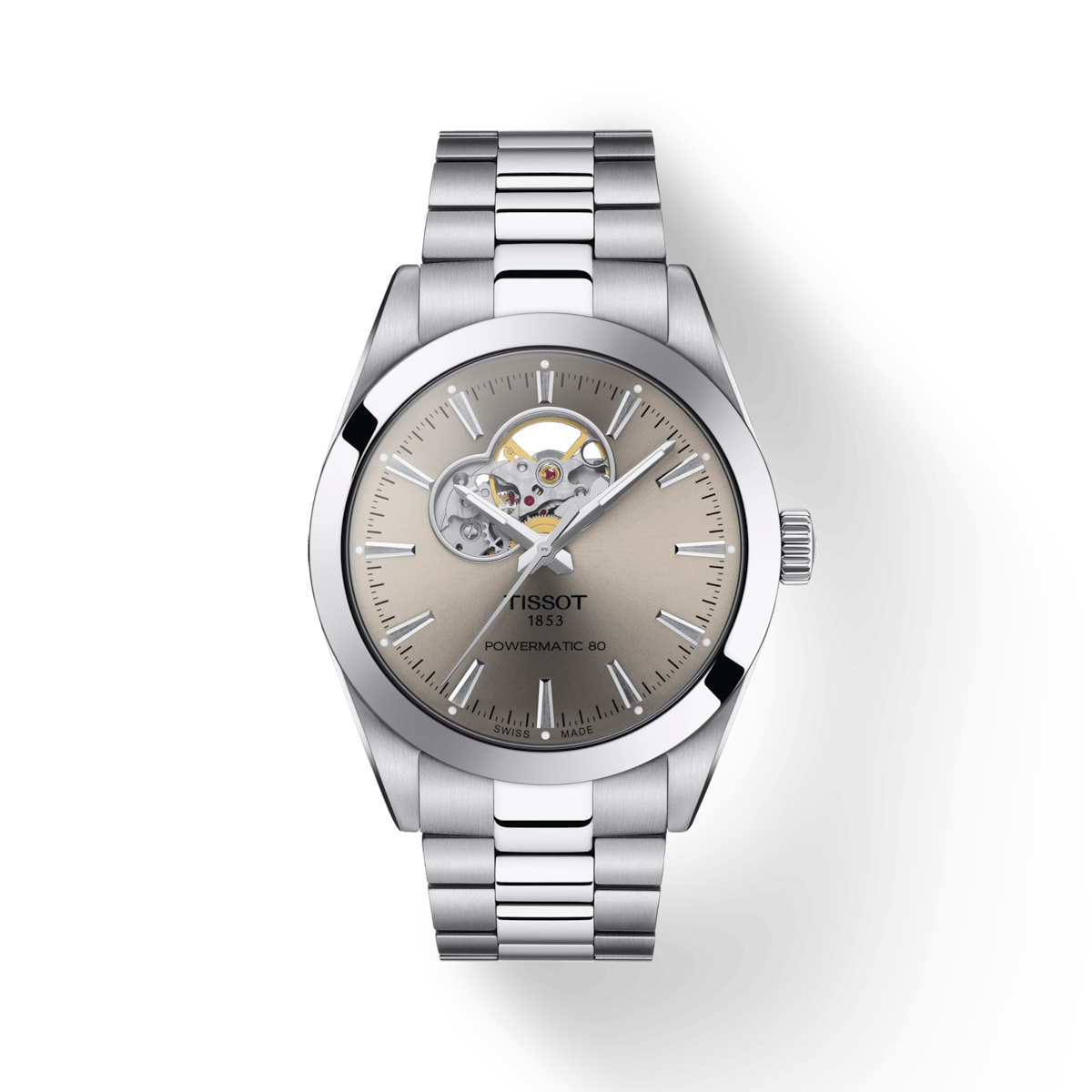Tissot T-Classic Rhodium Dial Men 40mm