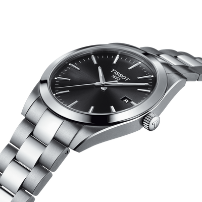 Tissot T-Classic Black Dial Men 40mm