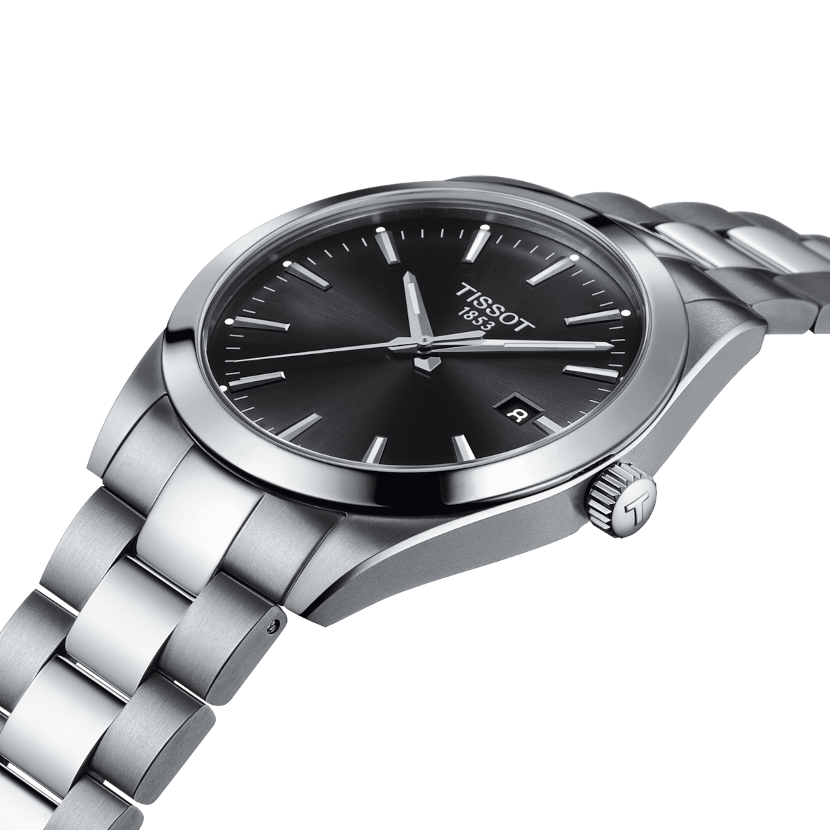 Tissot T-Classic Black Dial Men 40mm