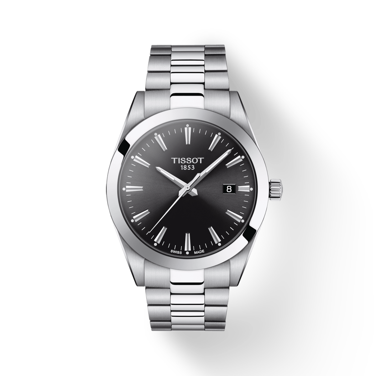 Tissot T-Classic Black Dial Men 40mm