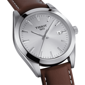 Tissot T-Classic Silver Dial Men 40mm
