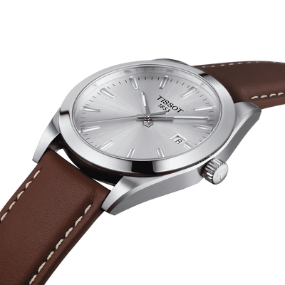 Tissot T-Classic Silver Dial Men 40mm