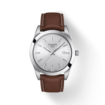 Tissot T-Classic Silver Dial Men 40mm