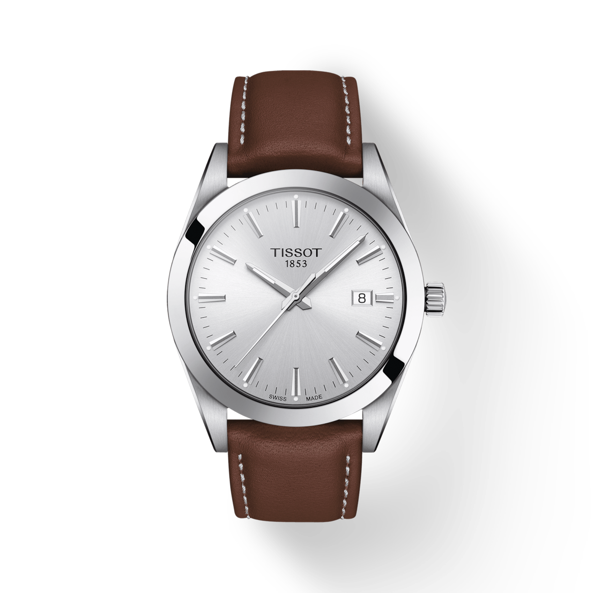 Tissot T-Classic Silver Dial Men 40mm