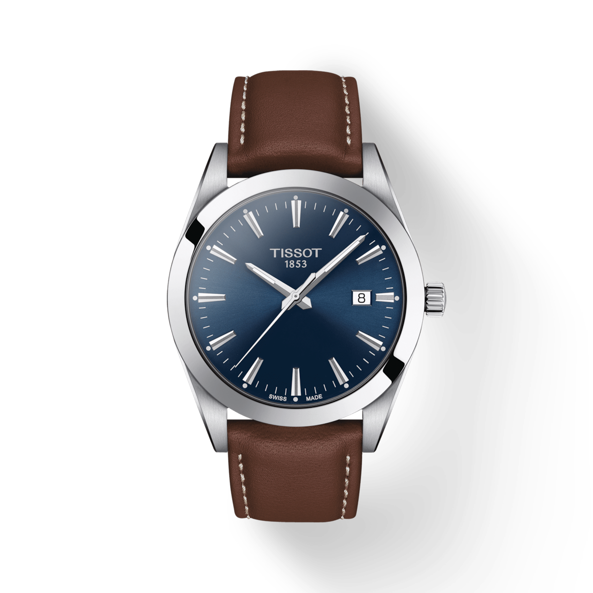 Tissot T-Classic Blue Dial Men 40mm