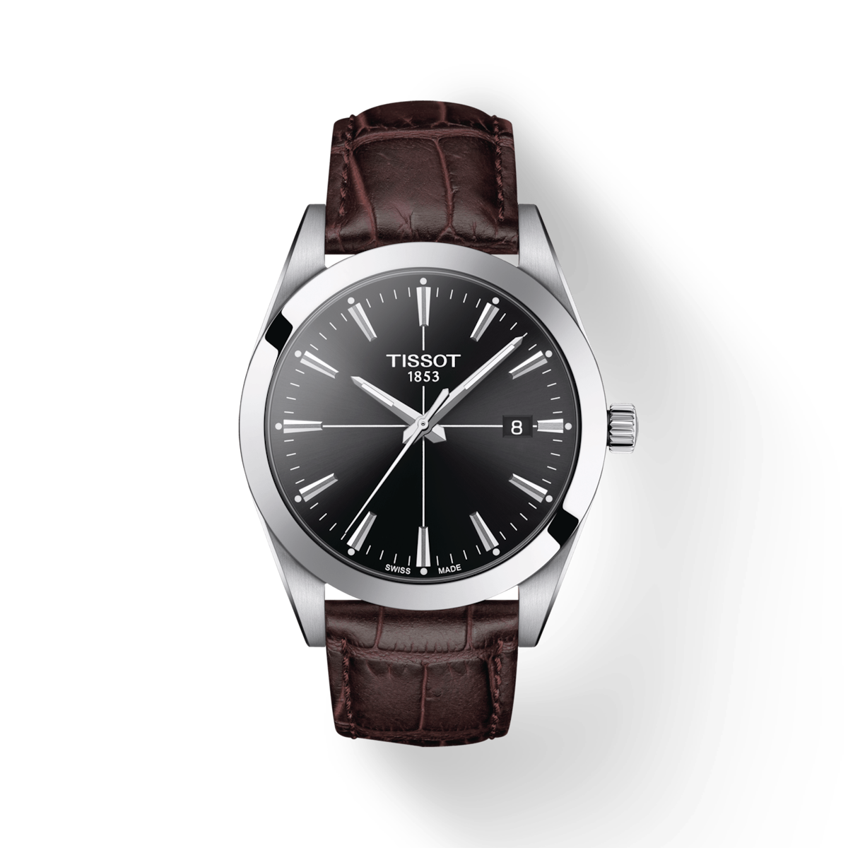 Tissot T-Classic Black Dial Men 40mm