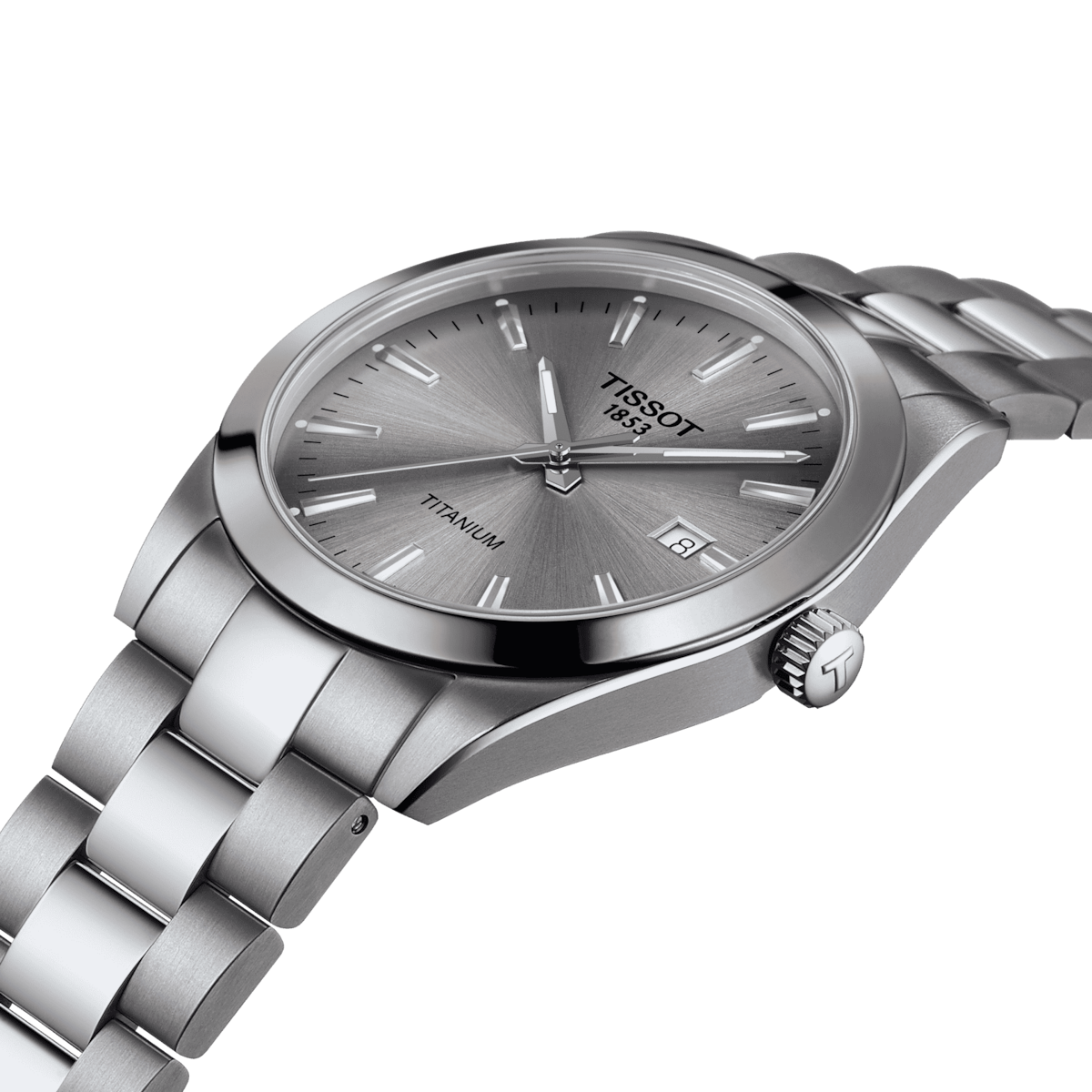 Tissot T-Classic Grey Dial Men 40mm