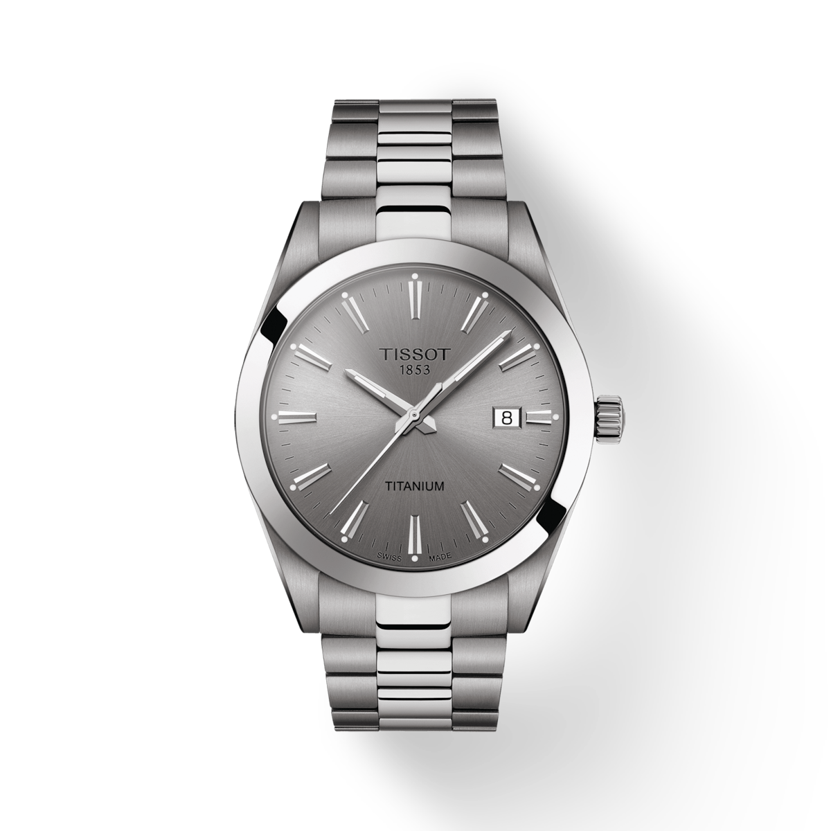 Tissot T-Classic Grey Dial Men 40mm
