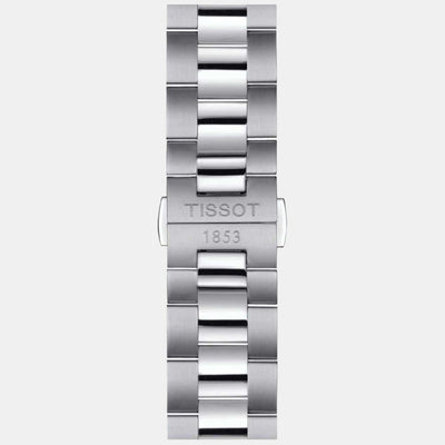 Gentleman Open Heart Men Automatic Blue Dial Analog Stainless Steel Watch T1274071104101