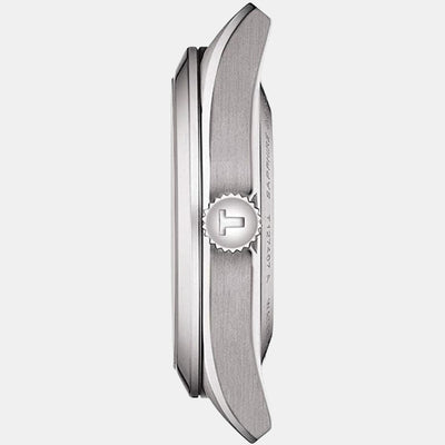 Gentleman Men Automatic Green Dial Analog Stainless Steel Watch T1274071109101